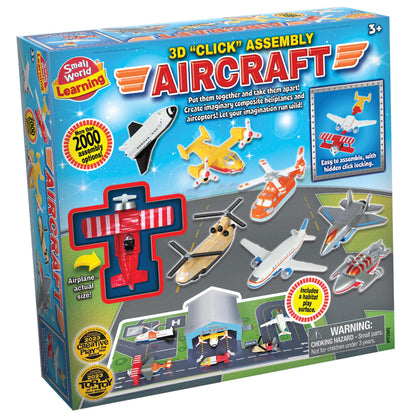 3D Click"" Assembly Aircraft