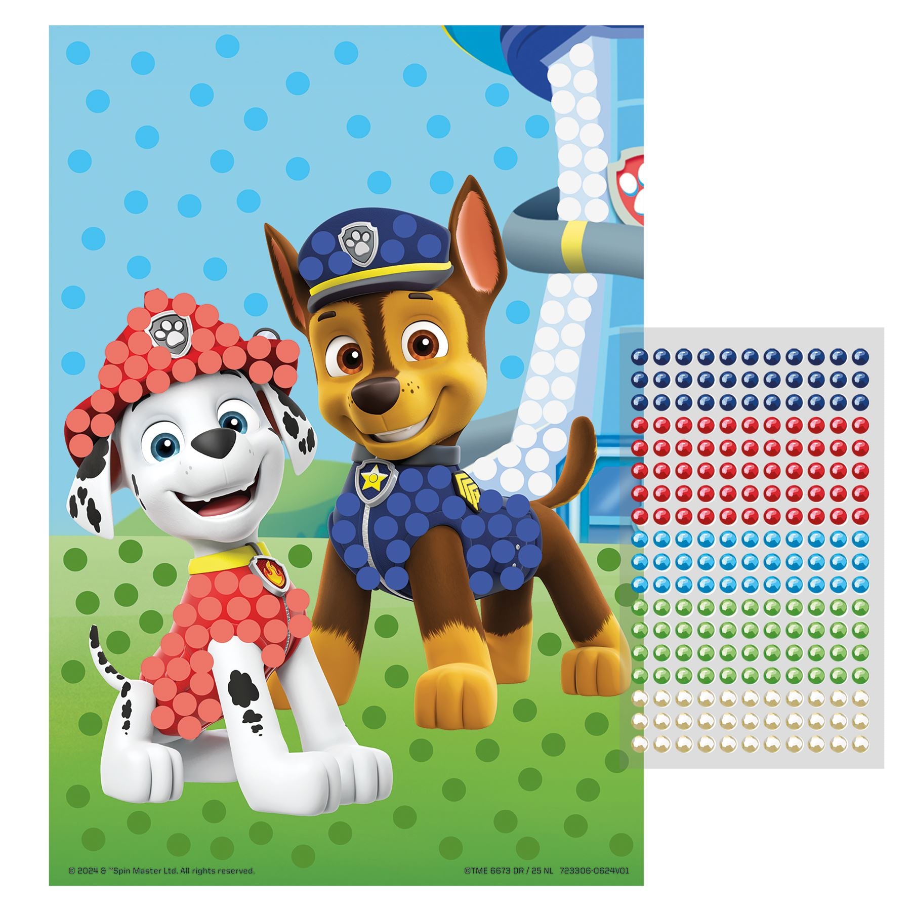 Paw Patrol Bead Art