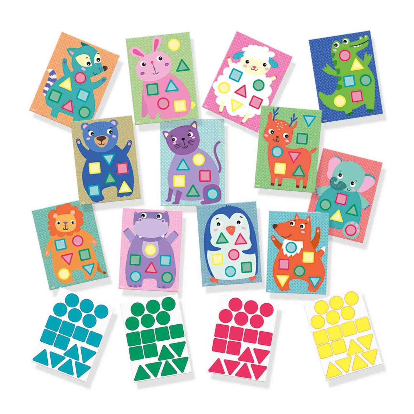 My first - Sticker mosaics