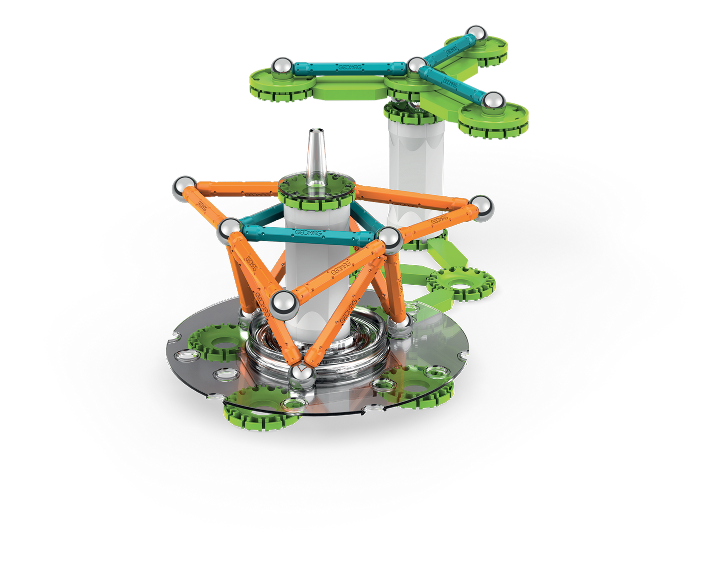 Geomag Mechanics Gravity Motion Magnetic Gears - 96 Pieces