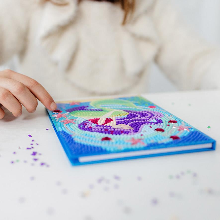 Mermaid Diamond Paint Notebook
