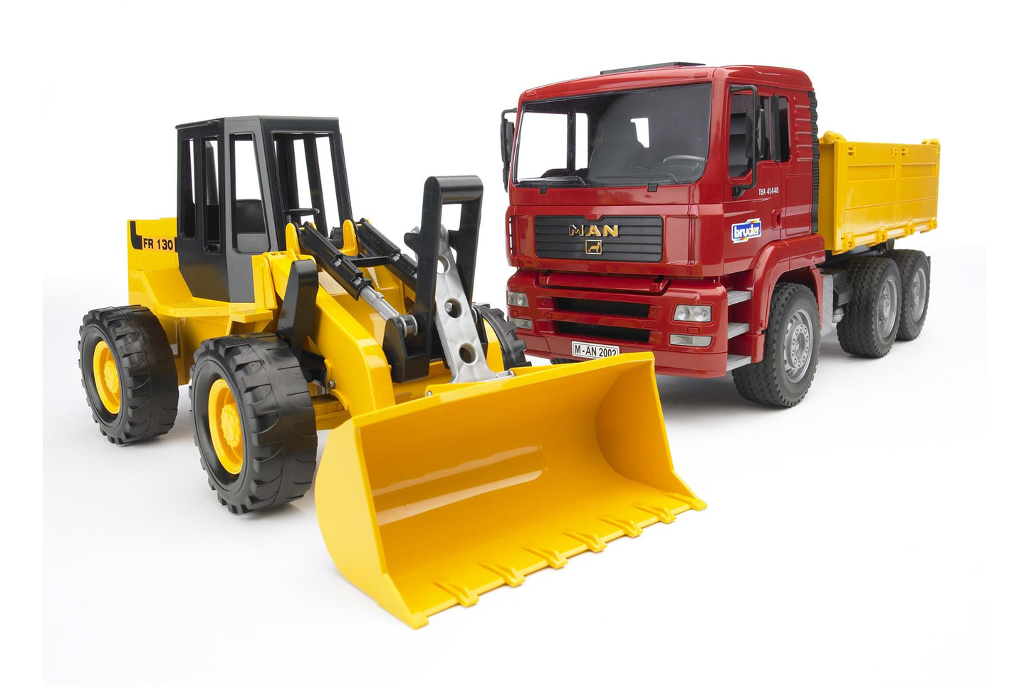 MAN TGA Construction truck and articulated road loader FR 13