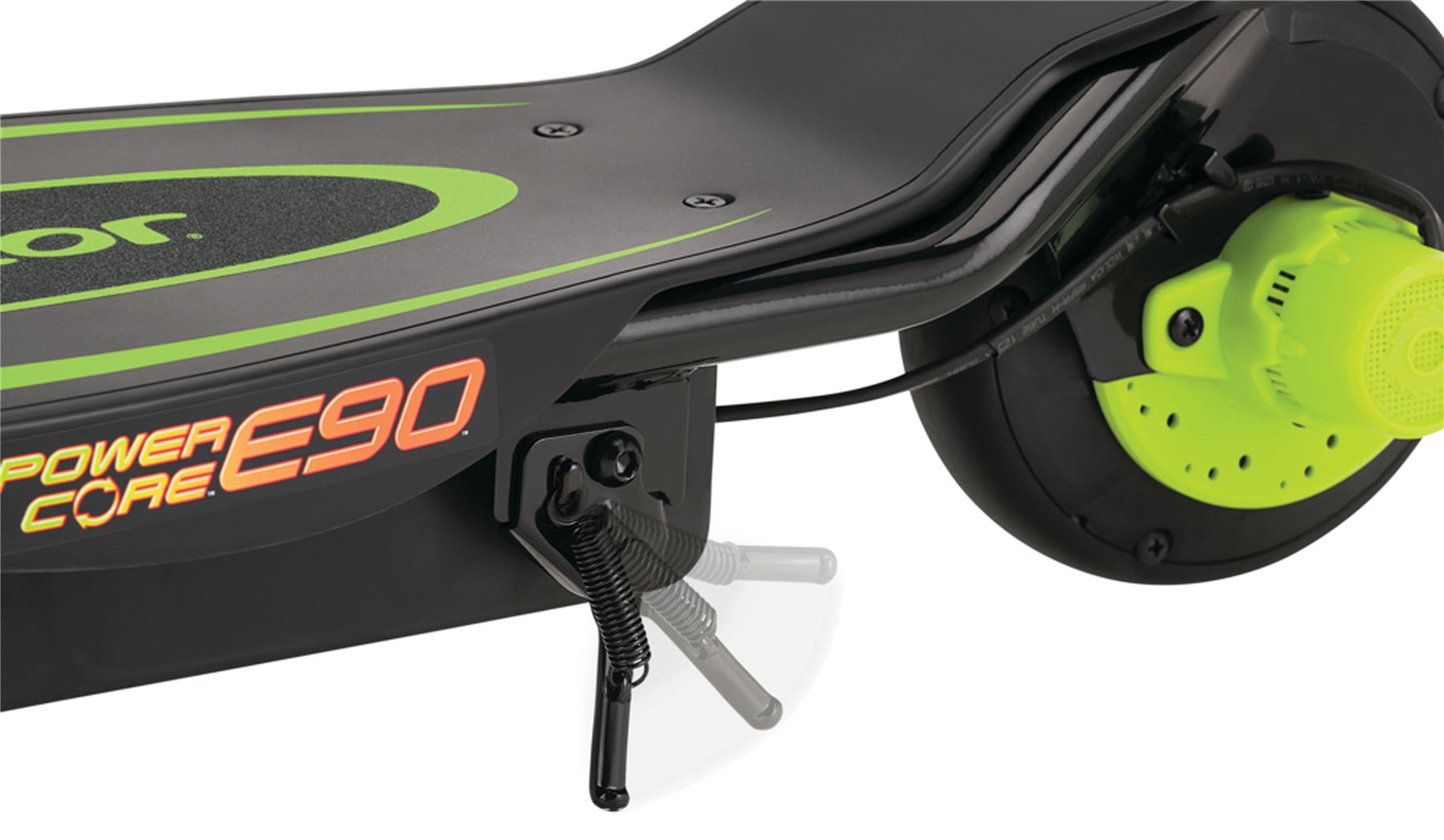 PowerCore E90 Electric Scooter-Green 12 volt
