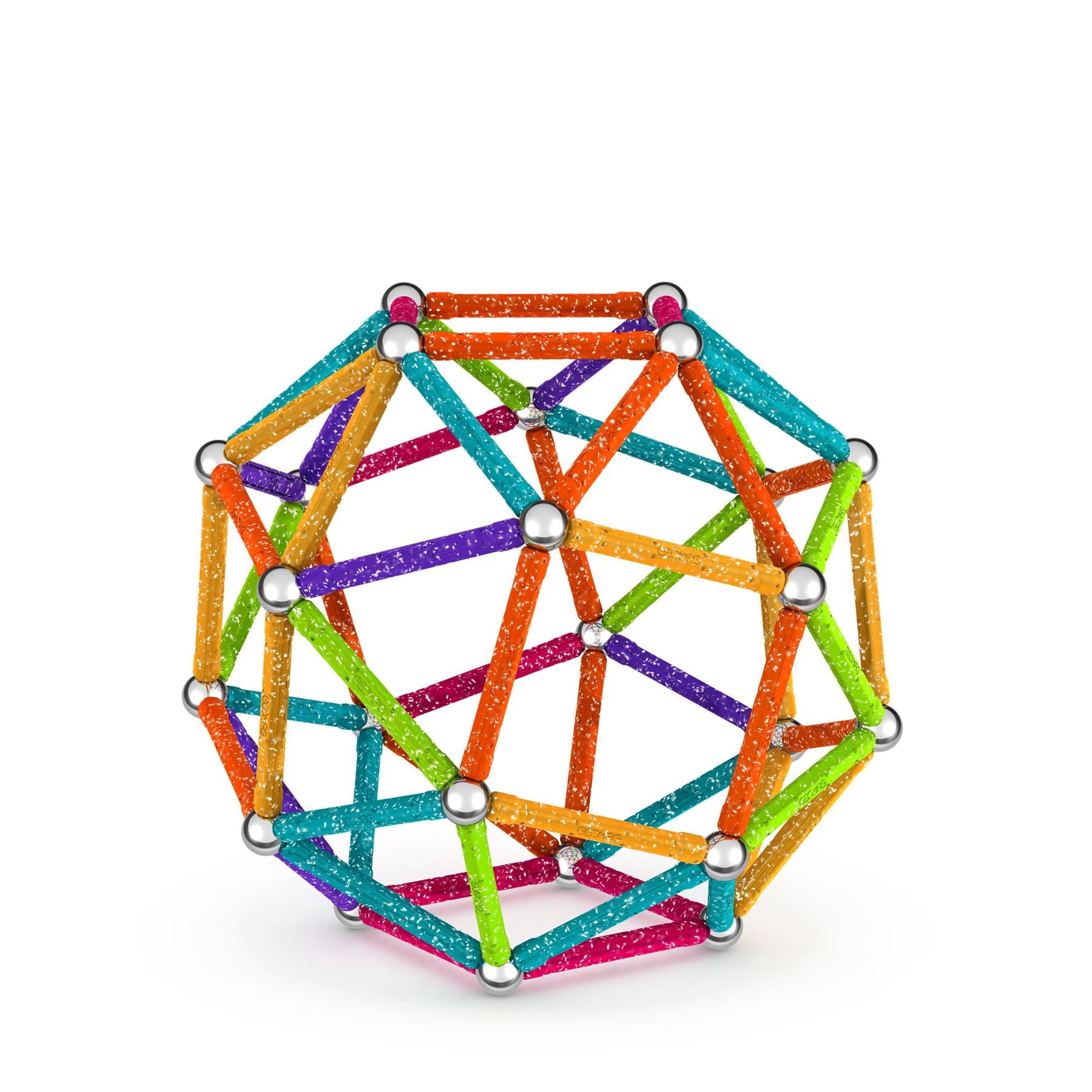 Geomag Classic Glitter Recycled 142 Pieces