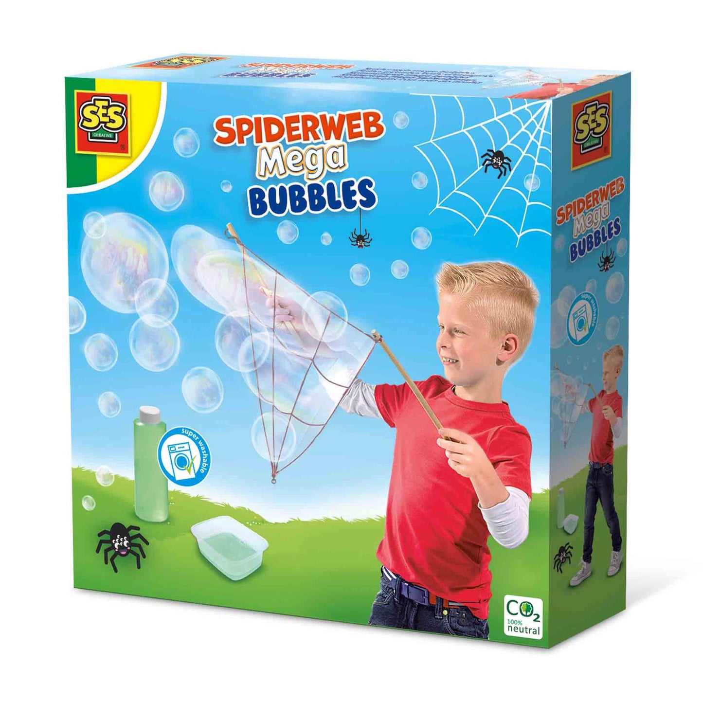 Spiderweb mega bubbles