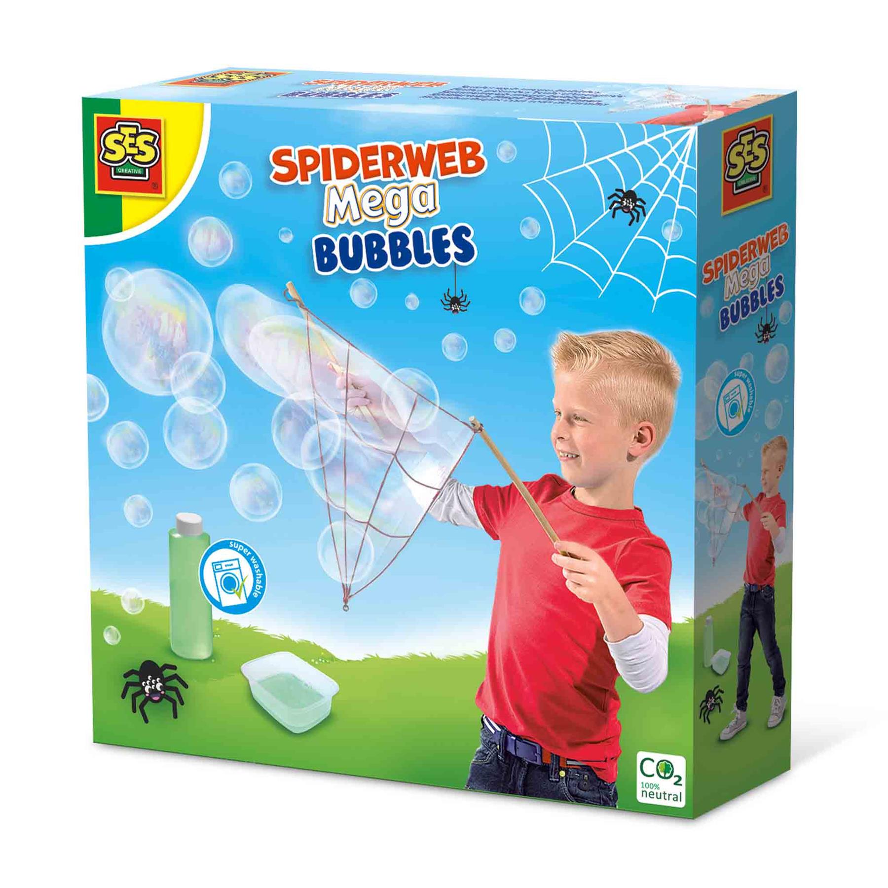 Spiderweb mega bubbles