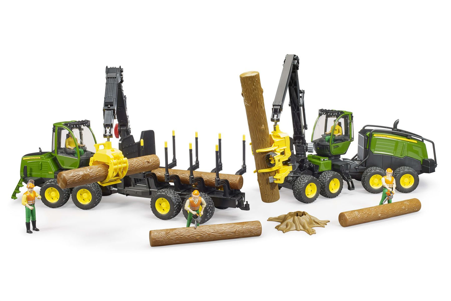 John Deere 1270G Harvester with 1 trunk
