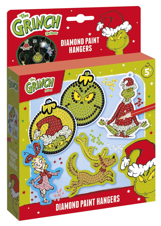 Grinch Diamond Paint Hangers