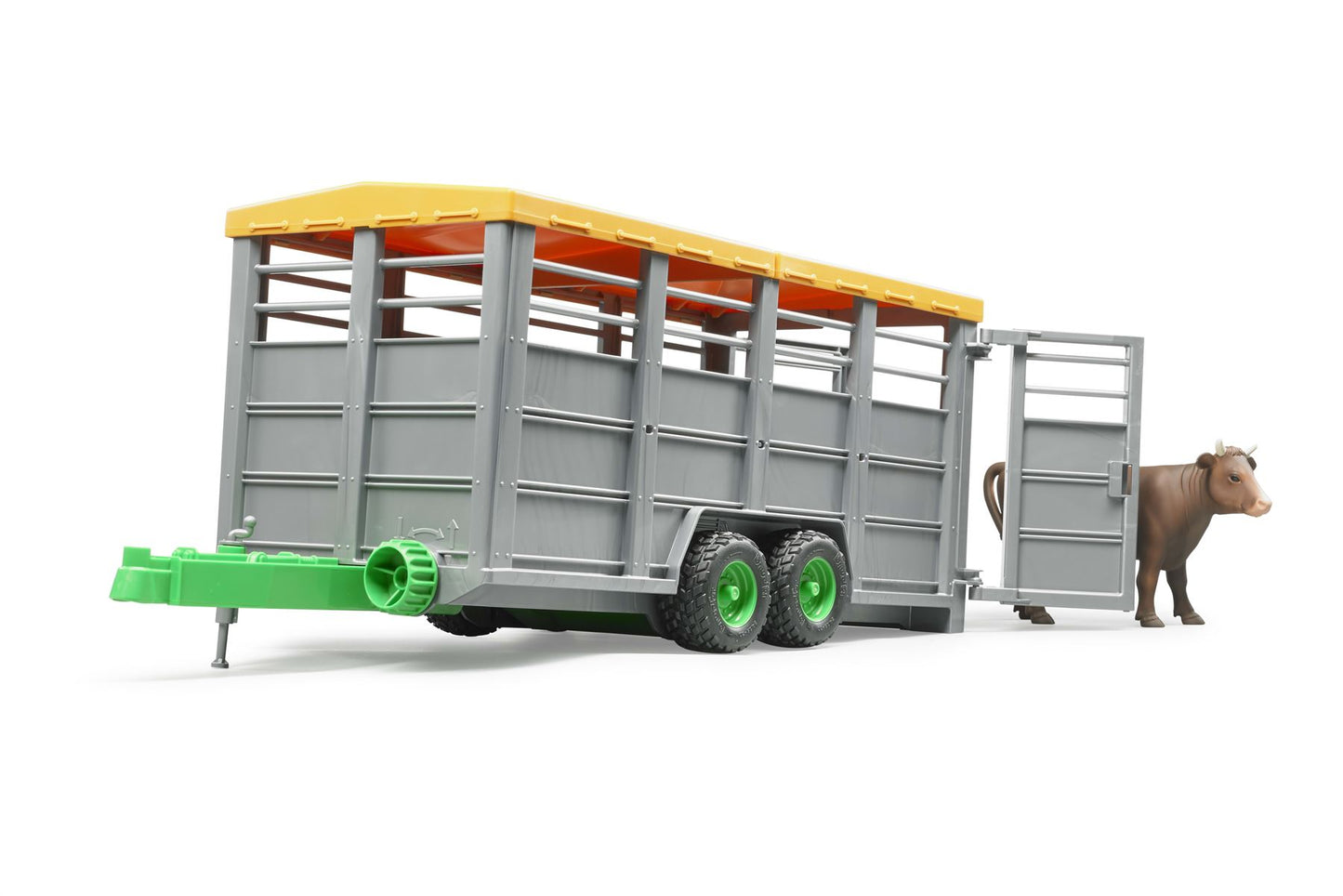 Livestock trailer with 1 cow