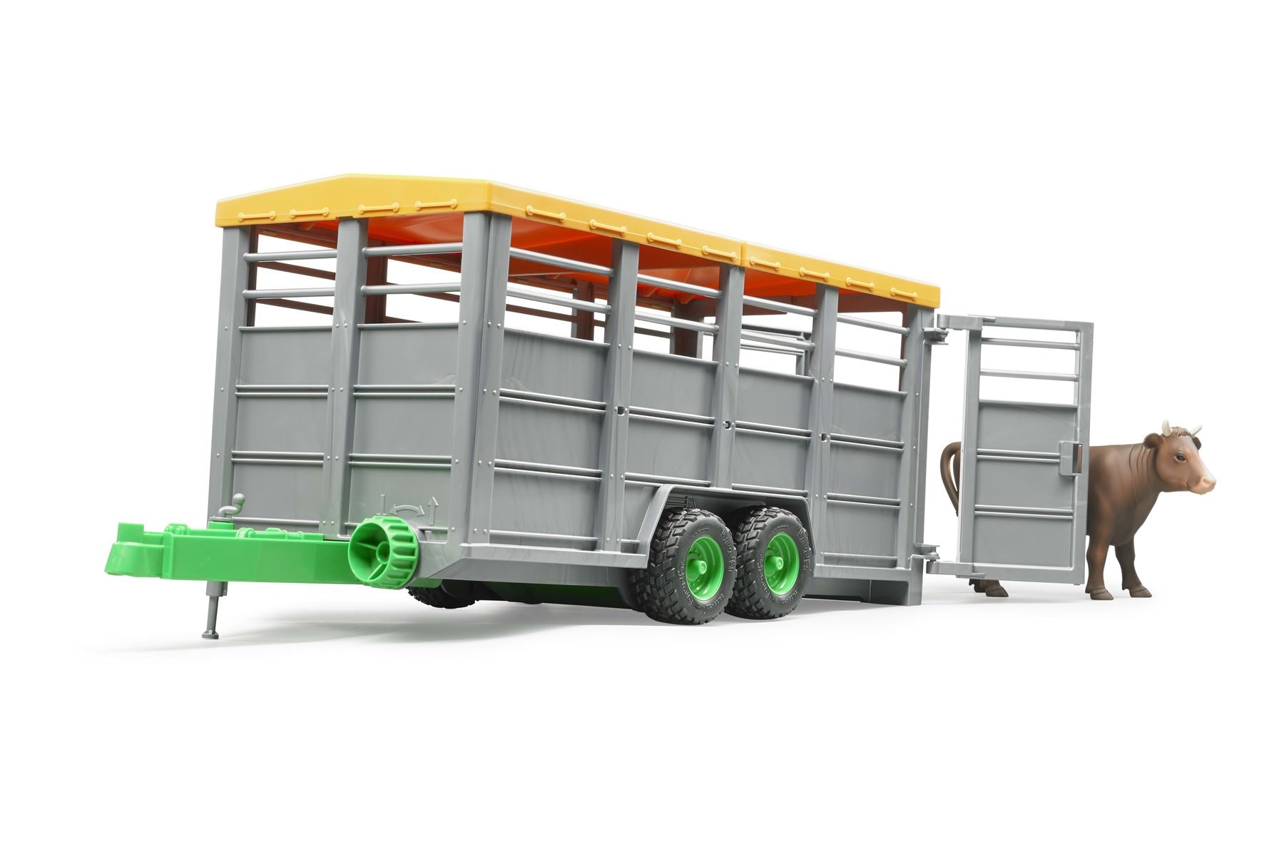 Livestock trailer with 1 cow
