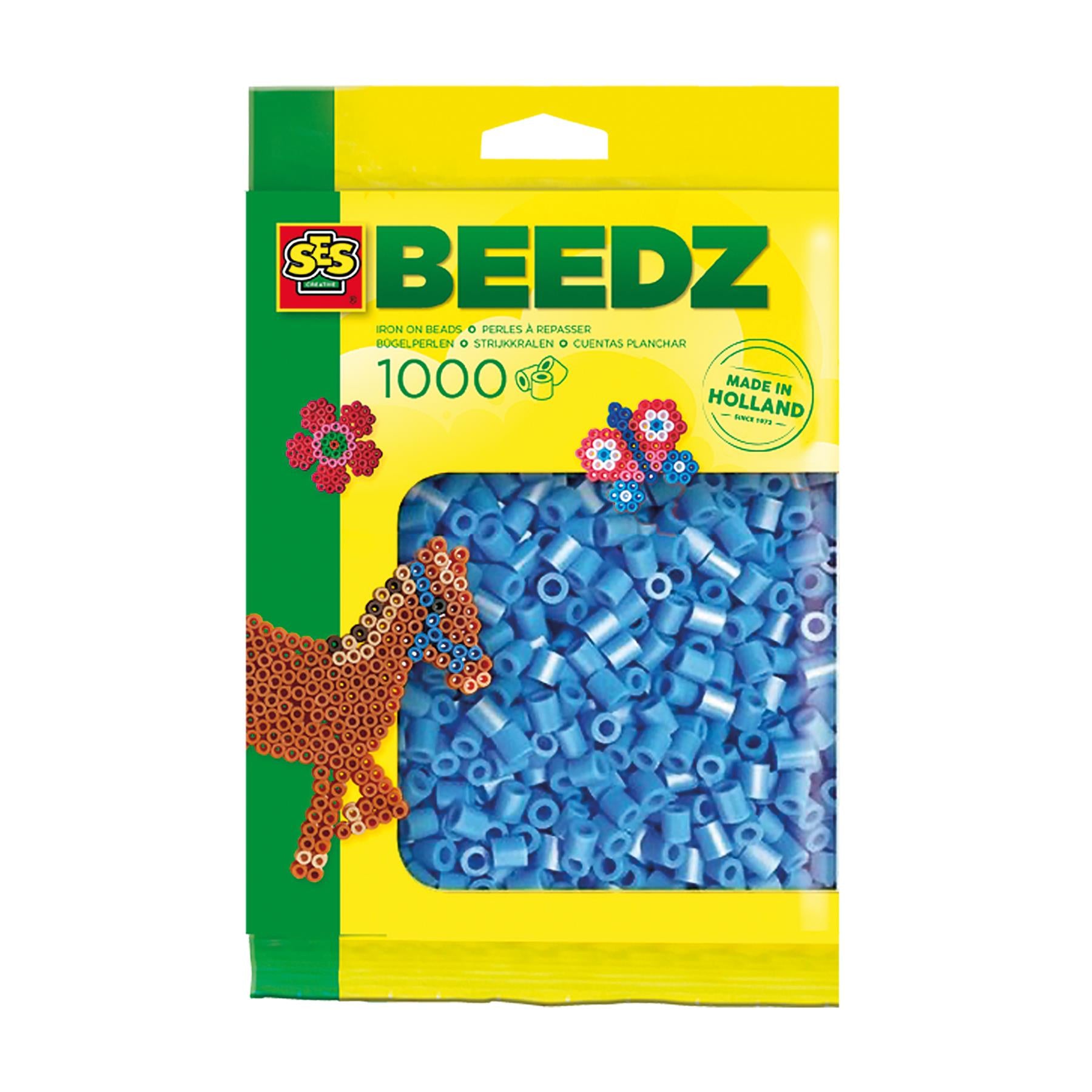 Iron on beads 1000 sky blue
