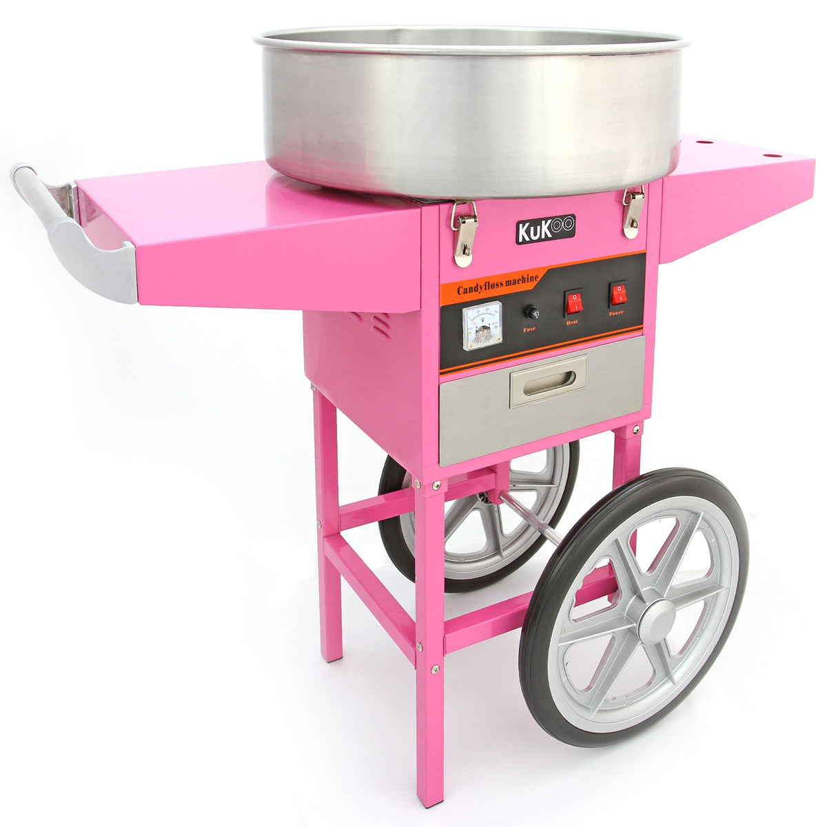 KuKoo Candy Floss Machine, Cart & Accessories