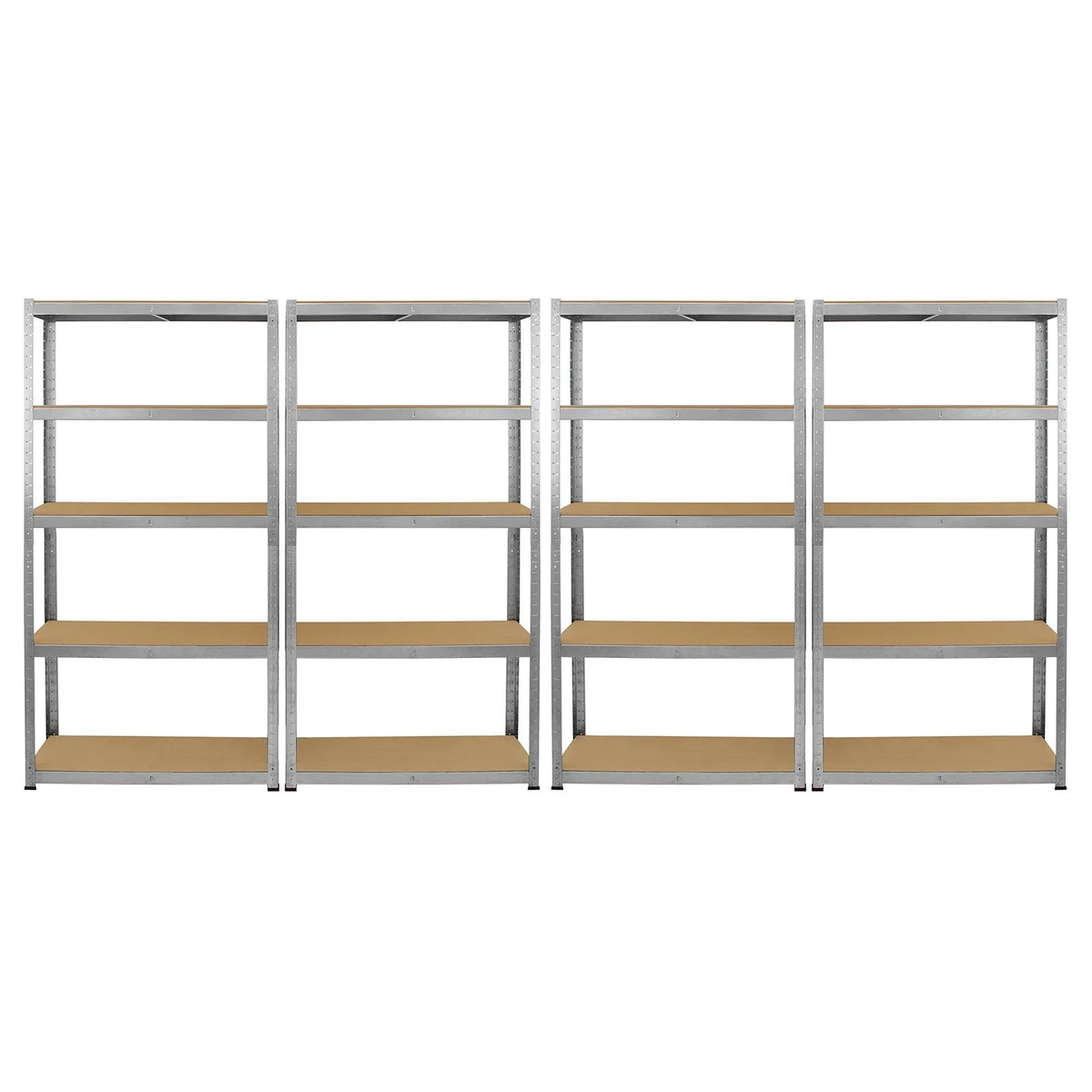 Monster Racking 4 x Galwix Galvanised Steel Shelves, 90cm Wide