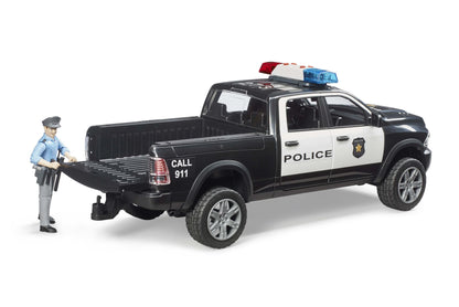 RAM 2500 Police truck with policeman and accessories