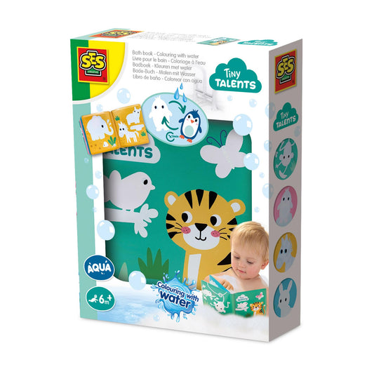 Bath book - Colouring with water