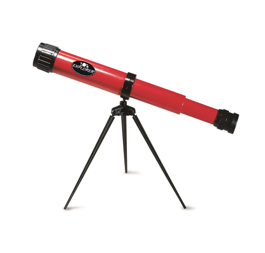 Explorer Telescope with Tripod - Red