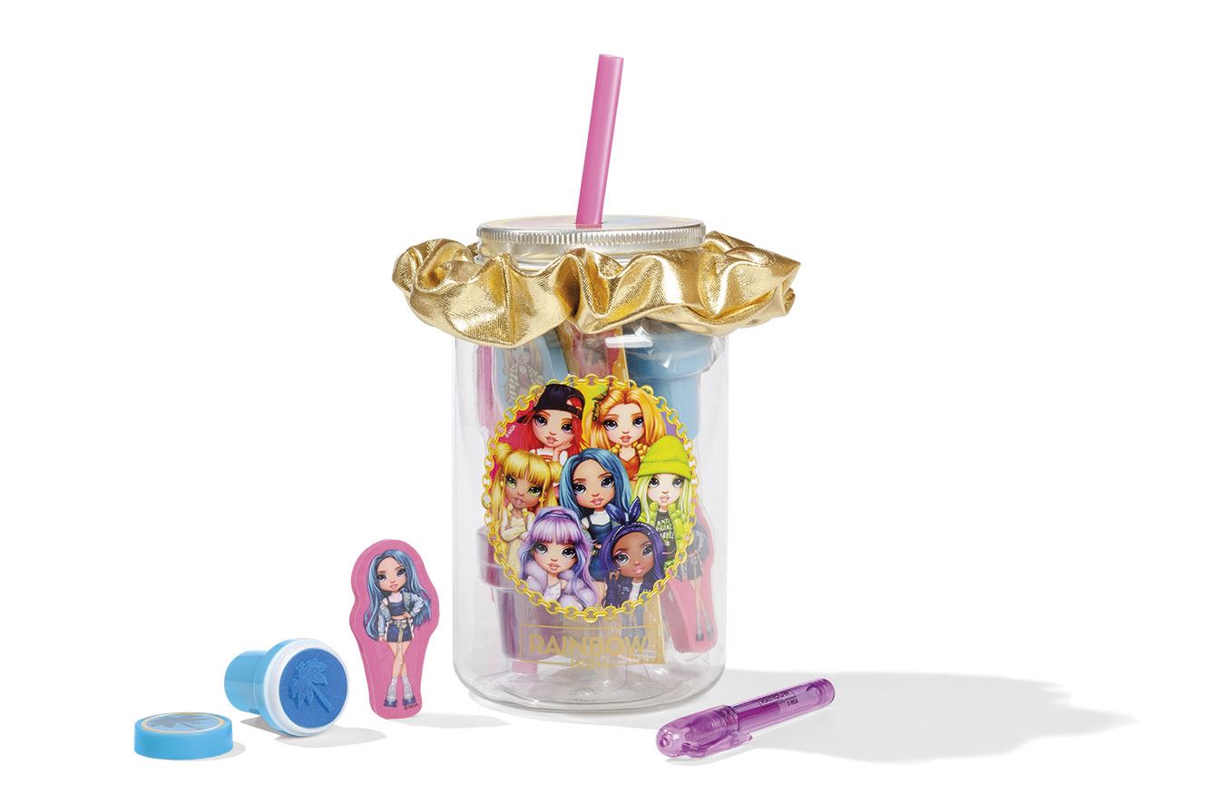 RAINBOW HIGH STATIONERY JAR