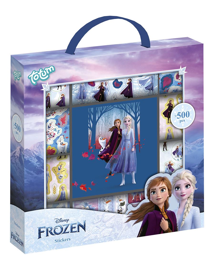 DISNEY FROZEN STICKER BOX 12R+2S+BOOK