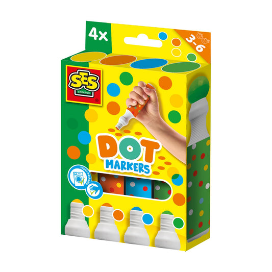 Dot markers - 4 colours XXL