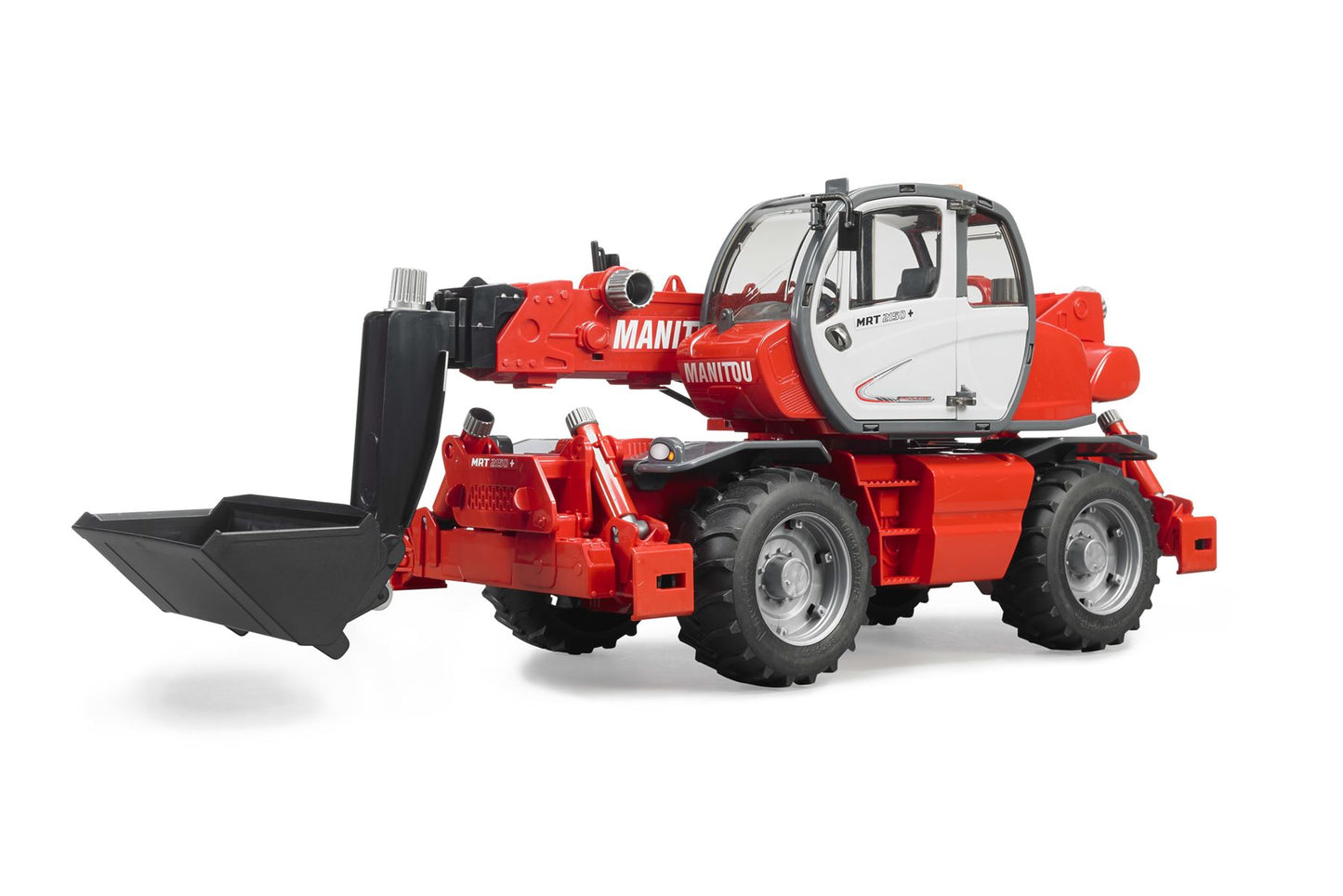 Manitou Telescopic forklift MRT 2150 with accessories