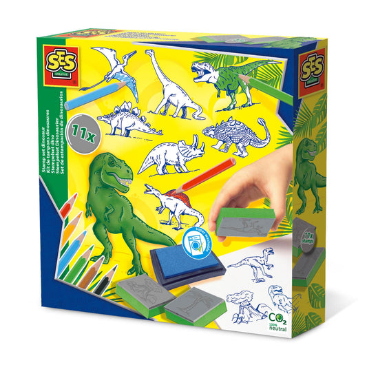 Stamp set dinosaur