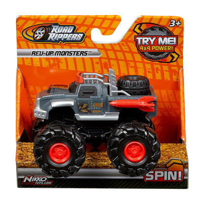 Rev-Up Monsters- Grey