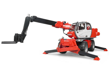 Manitou Telescopic forklift MRT 2150 with accessories