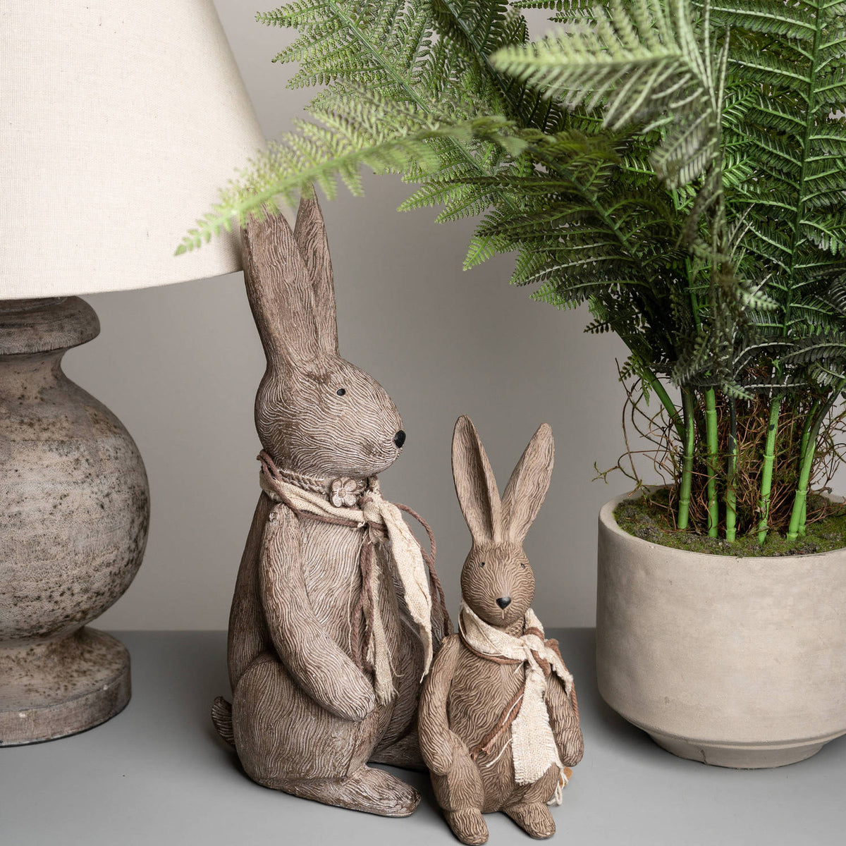 Winter Bunny Rabbit - Small - BROWN