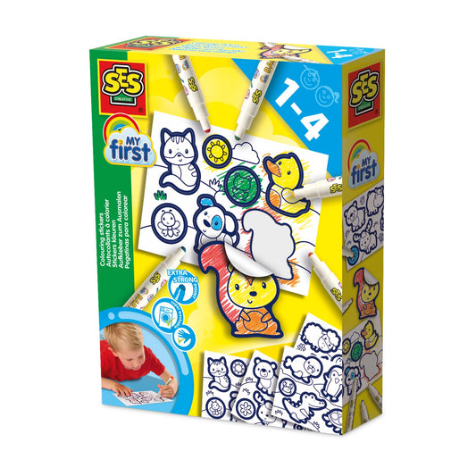My first - Colouring stickers