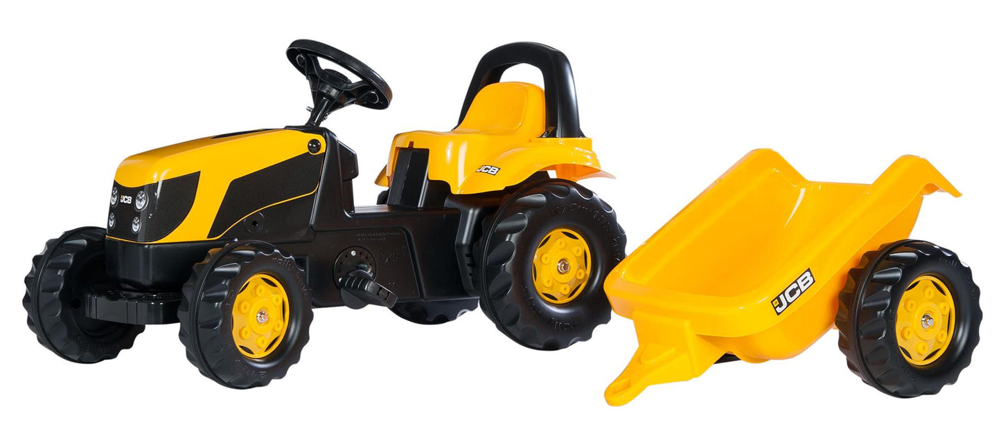 JCB Kid Trac + Trailer