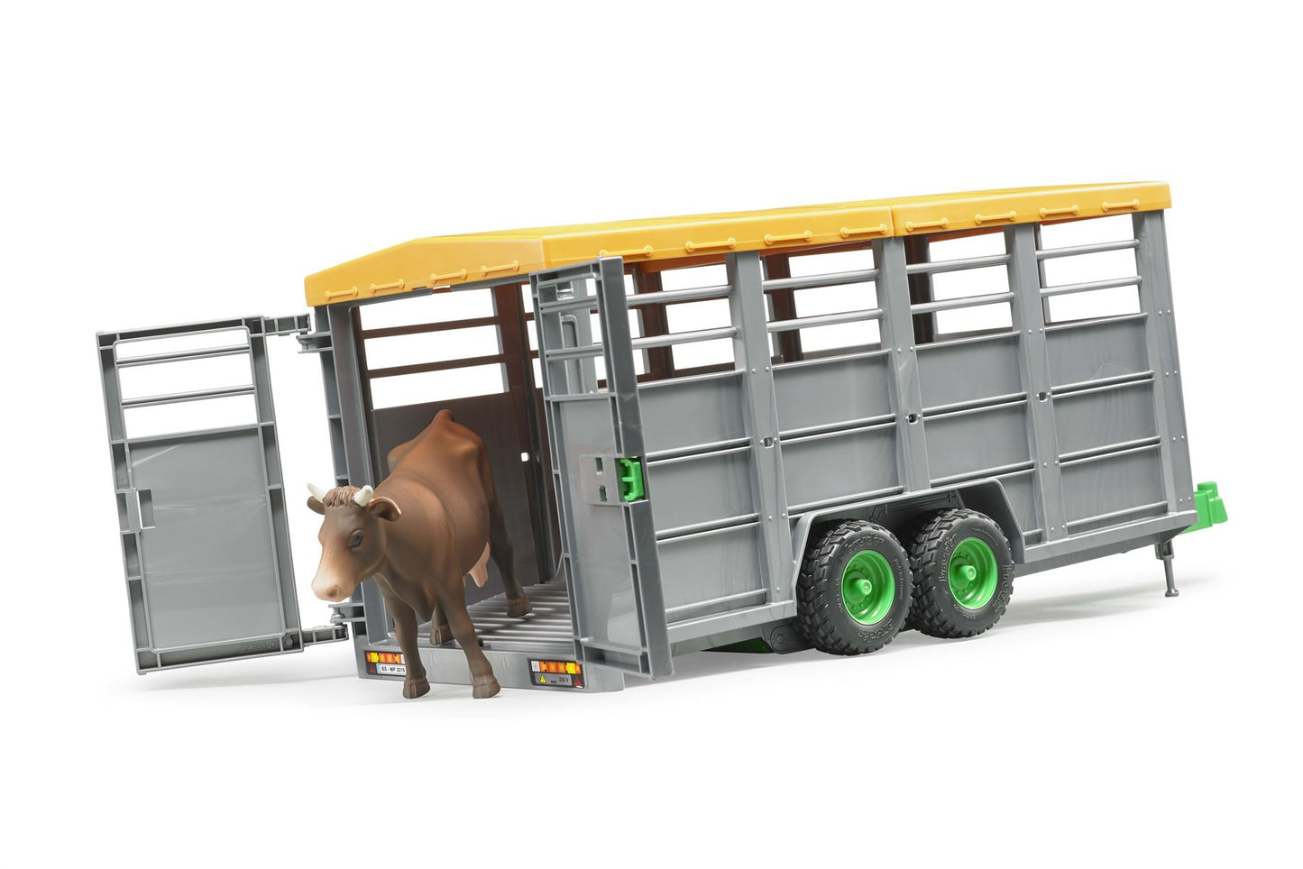 Livestock trailer with 1 cow