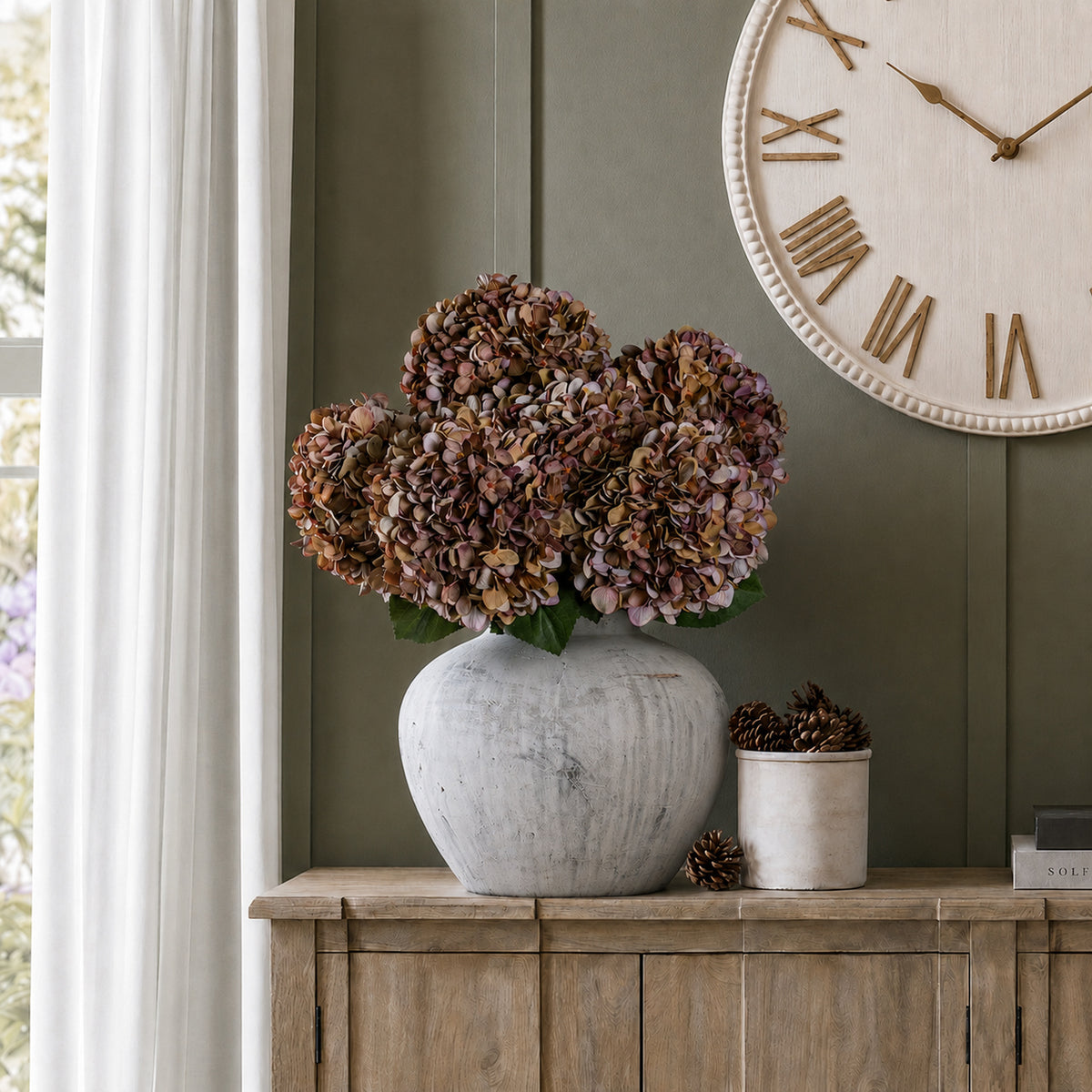Autumn Coffee Hydrangea - RED
