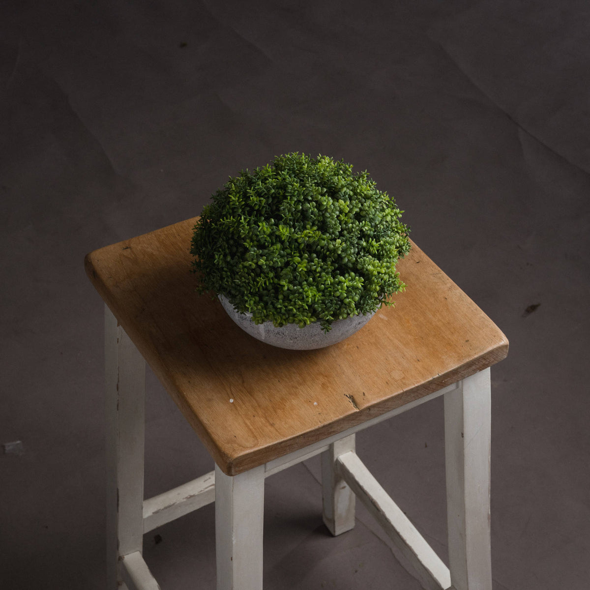 Small Hebe Globe Pot - GREEN