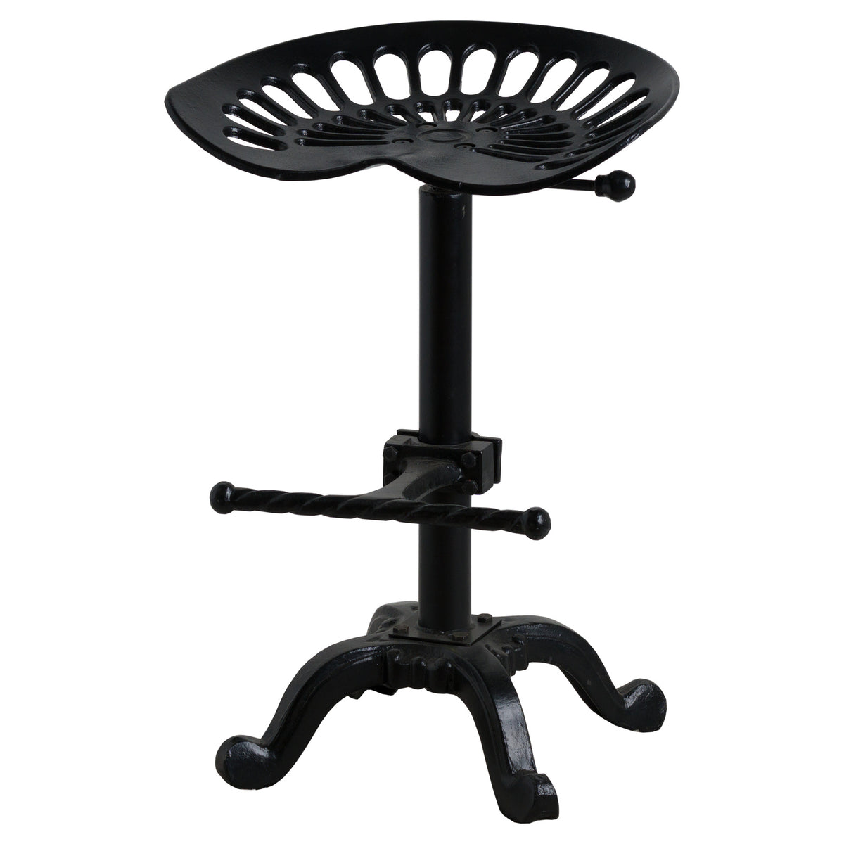 Adjustable Tractor Seat - BLACK