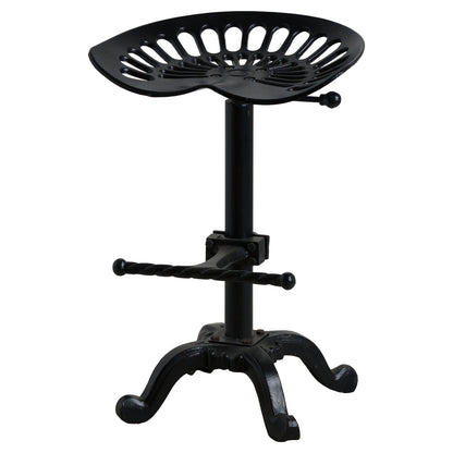 Adjustable Tractor Seat - BLACK