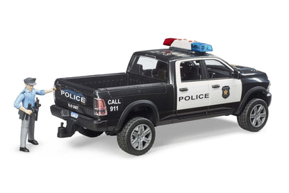 RAM 2500 Police truck with policeman and accessories