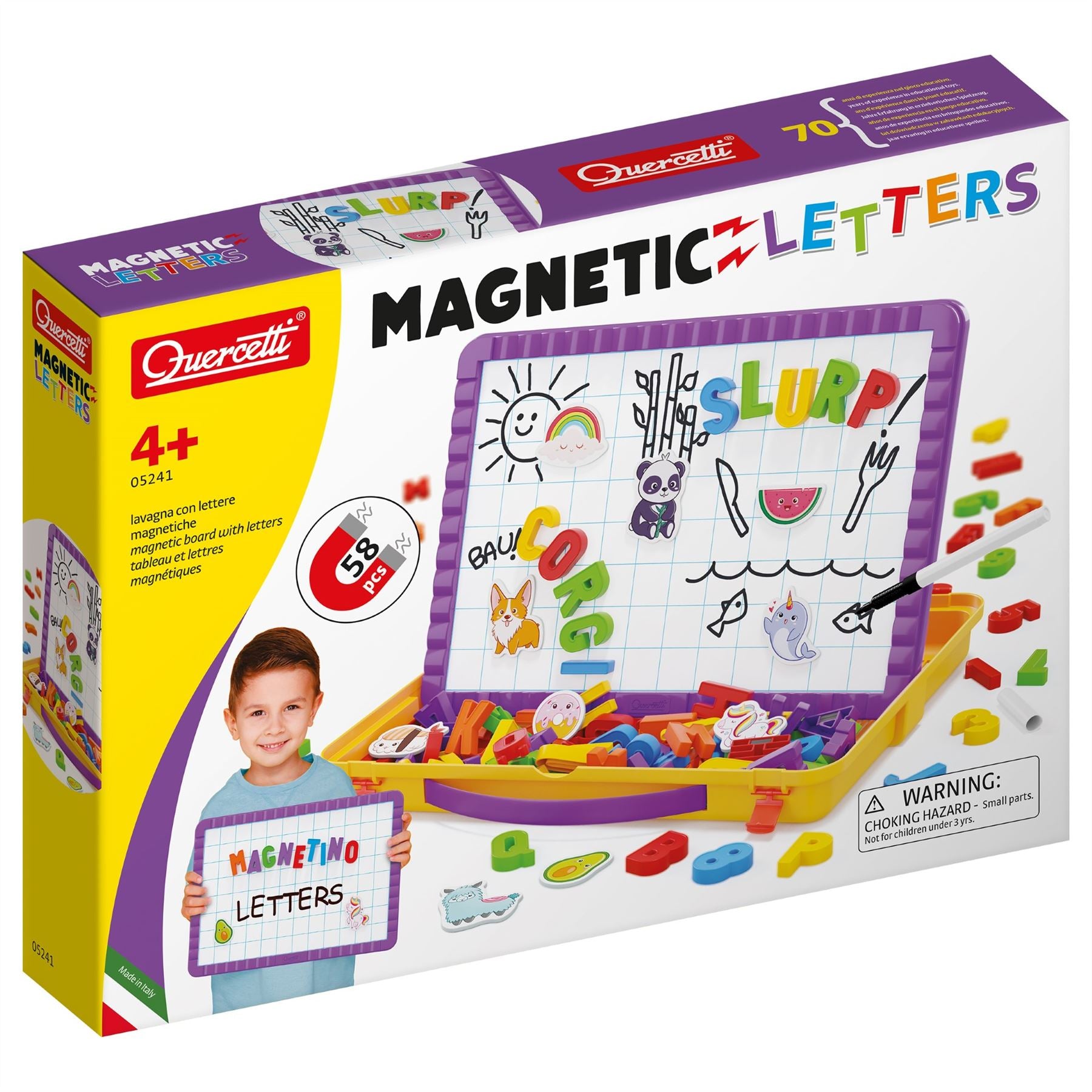 Magnetic Letters - 58 Pieces