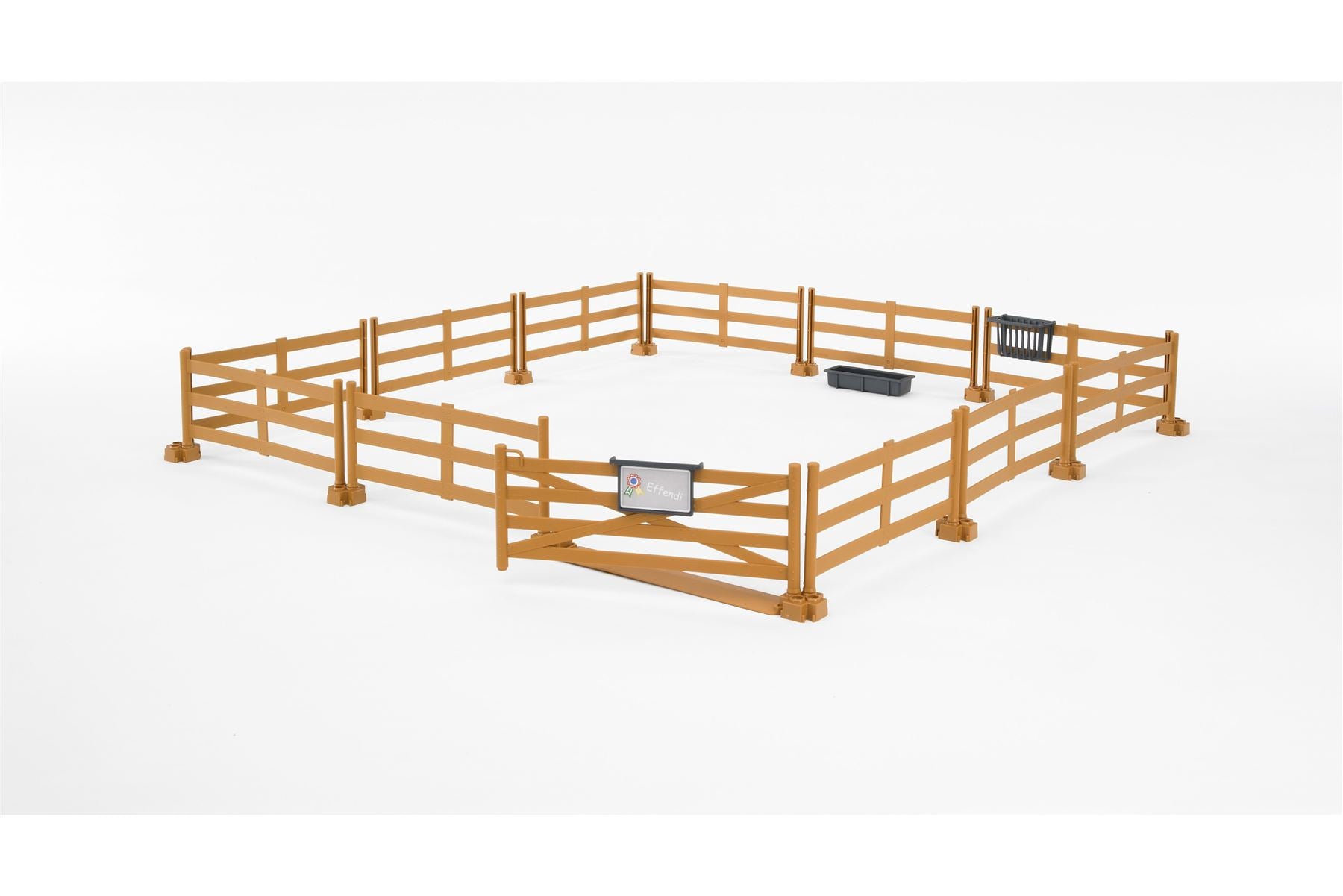 Accessories: Pasture fence (brown)
