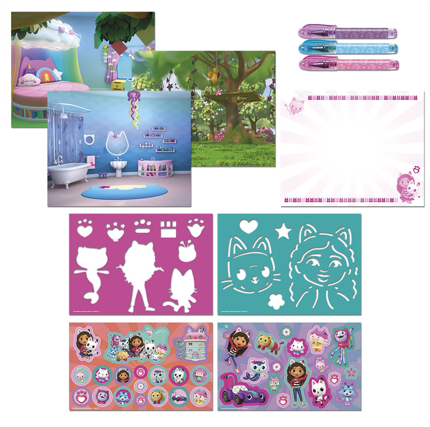 GABBY'S DOLLHOUSE DESIGNER ACTIVITY BOOK
