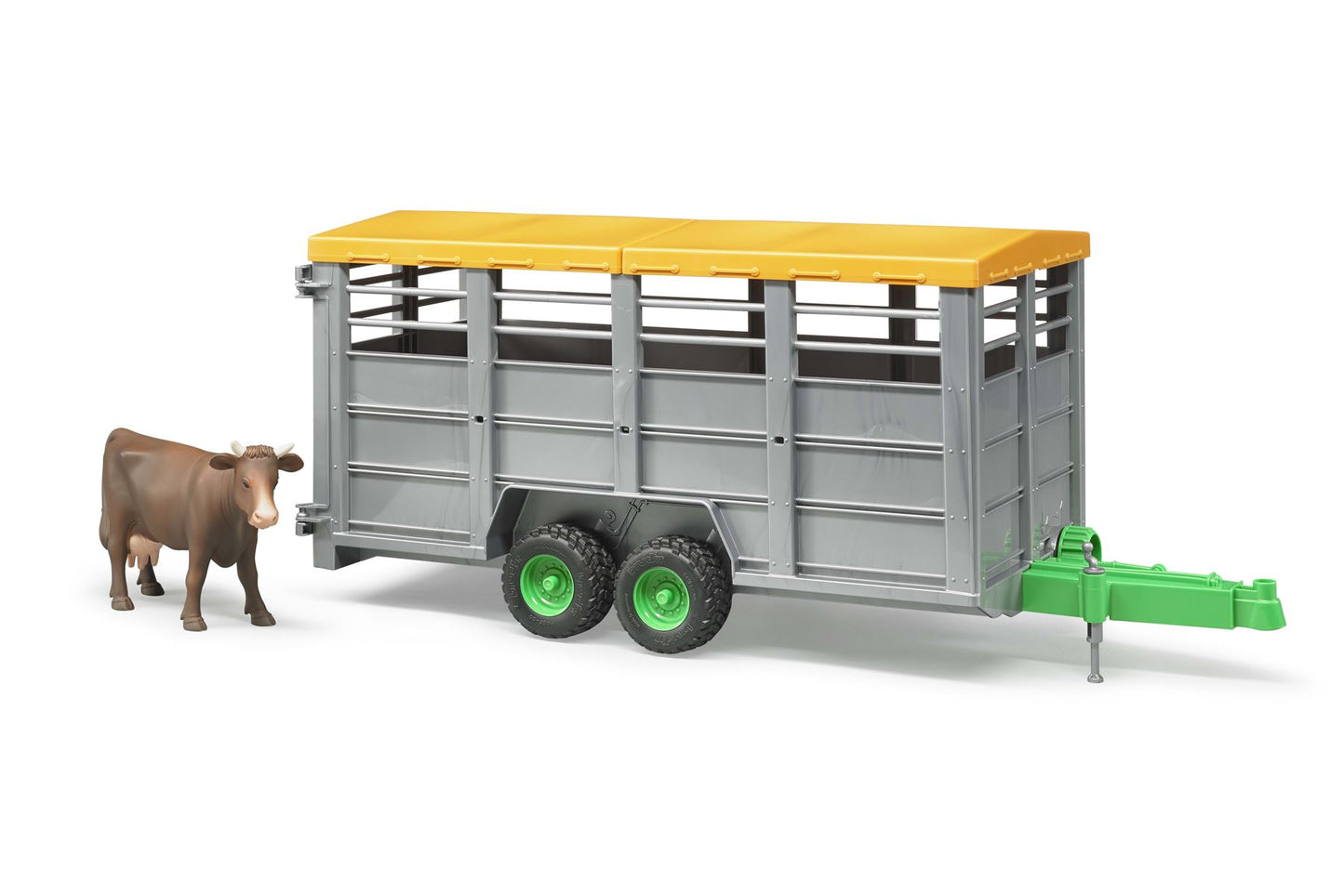 Livestock trailer with 1 cow