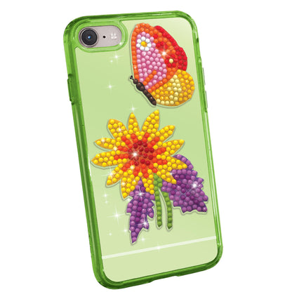 Diamond Design Stickers Flowers And Flutterbies