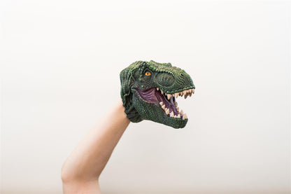 Wild Thingz Hand Puppet - Trex - Green