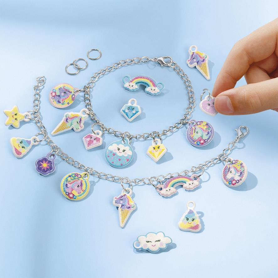 Unicorn Puffy Charm Bracelets