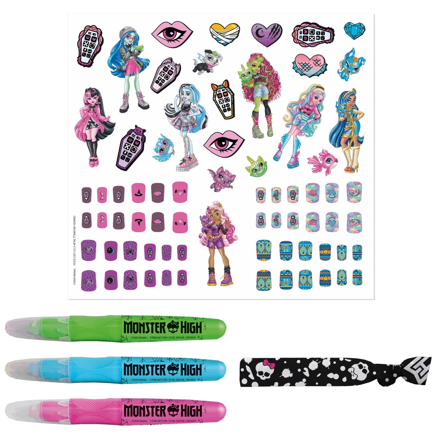 Monster High Glitter Tattoos
