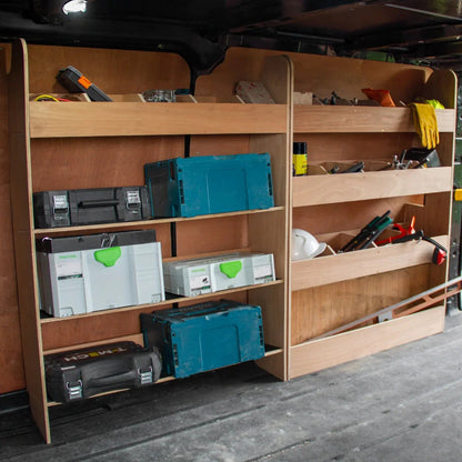 Ford Transit Custom Divider Racking & Toolbox Van Racking