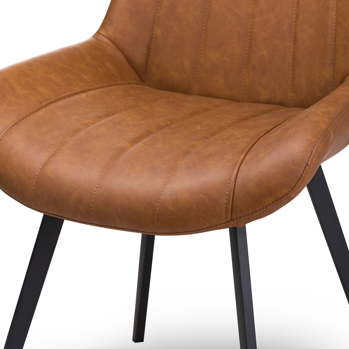 Malmo Tan Dining Chair - BROWN