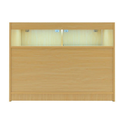 LED Retail Shop Counter B1200 - Maple