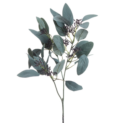 Seeded Eucalyptus Stem - GREEN