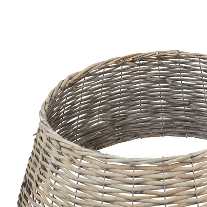 Wicker Tree Skirt - BROWN