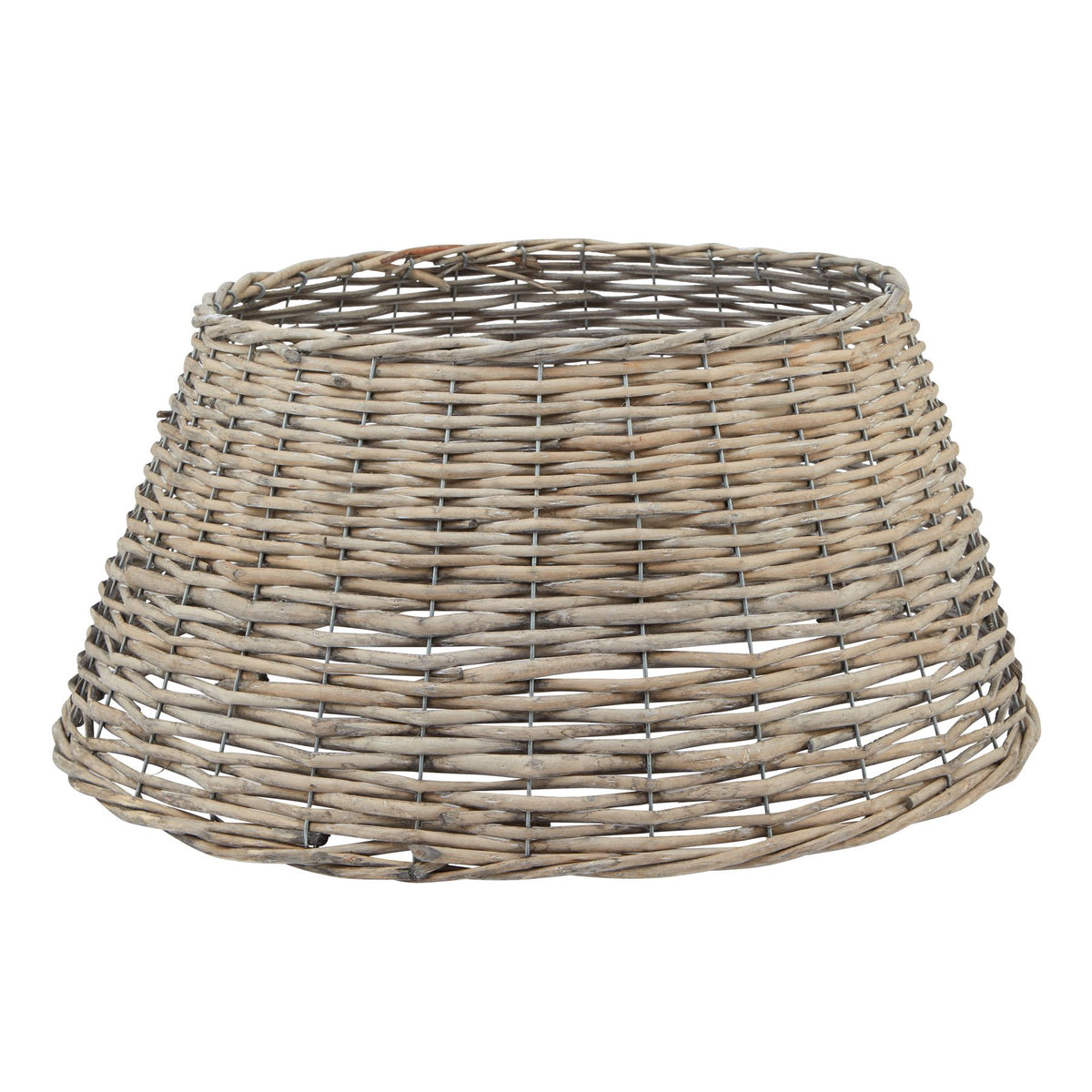 Wicker Tree Skirt - BROWN